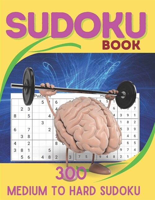 Sudoku Book: Medium to Hard Sudoku Puzzles book for adults and kids with Solutions Book -4 (Paperback)