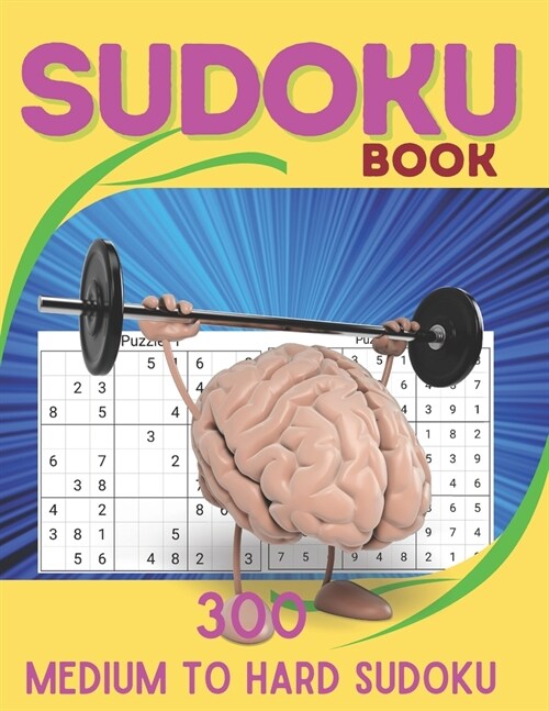 Sudoku Book: Medium to Hard Sudoku Puzzles book for adults and kids with Solutions Book -11 (Paperback)