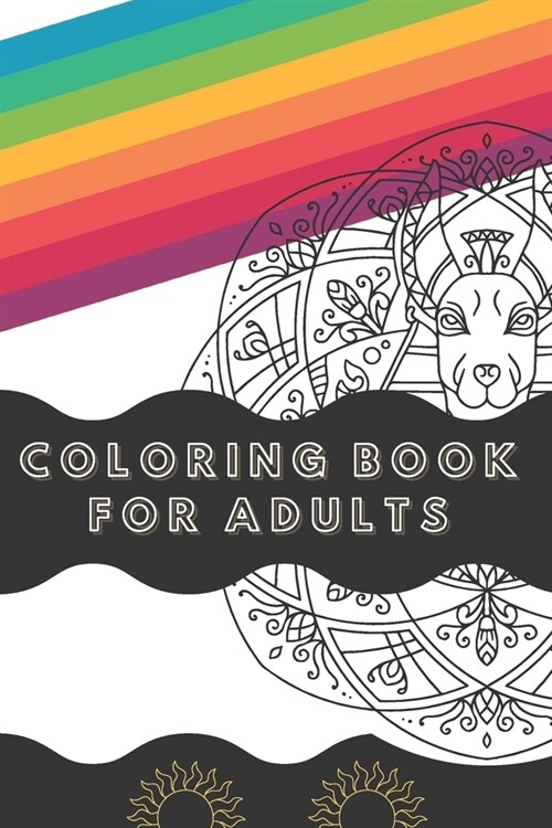Coloring Book for Adults: Relaxing Coloring Book for Adults: animals (Paperback)