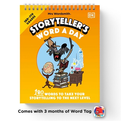 Mrs Wordsmith Storytellers Word a Day, Grades 3-5: + 3 Months of Word Tag Video Game (Spiral)