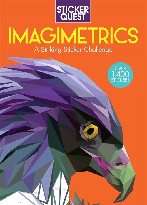 Imagimetrics: A Striking Color-By-Sticker Challenge (Paperback)