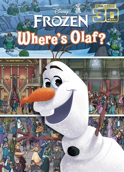 Disney Frozen: Wheres Olaf? Look and Find (Hardcover)