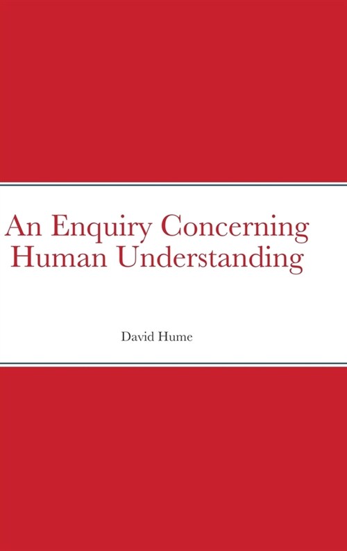 An Enquiry Concerning Human Understanding (Hardcover)