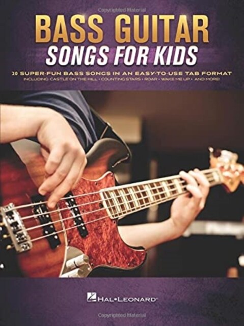 Bass Guitar Songs for Kids (Paperback)