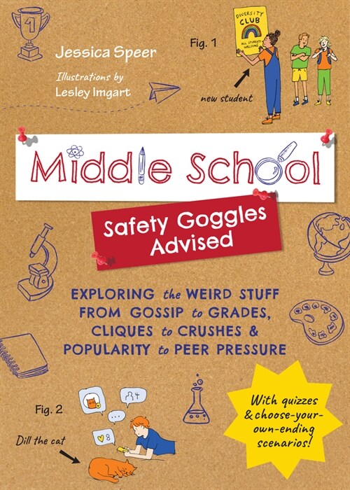 Middle School--Safety Goggles Advised: Exploring the Weird Stuff from Gossip to Grades, Cliques to Crushes, and Popularity to Peer Pressure (Paperback)