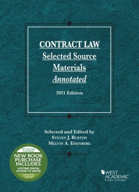 Contract Law, Selected Source Materials Annotated, 2021 Edition (Paperback)