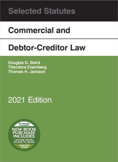 Commercial and Debtor-Creditor Law Selected Statutes, 2021 Edition (Paperback)