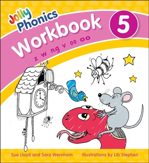 Jolly Phonics Workbook 5 : in Precursive Letters (British English edition) (Paperback)
