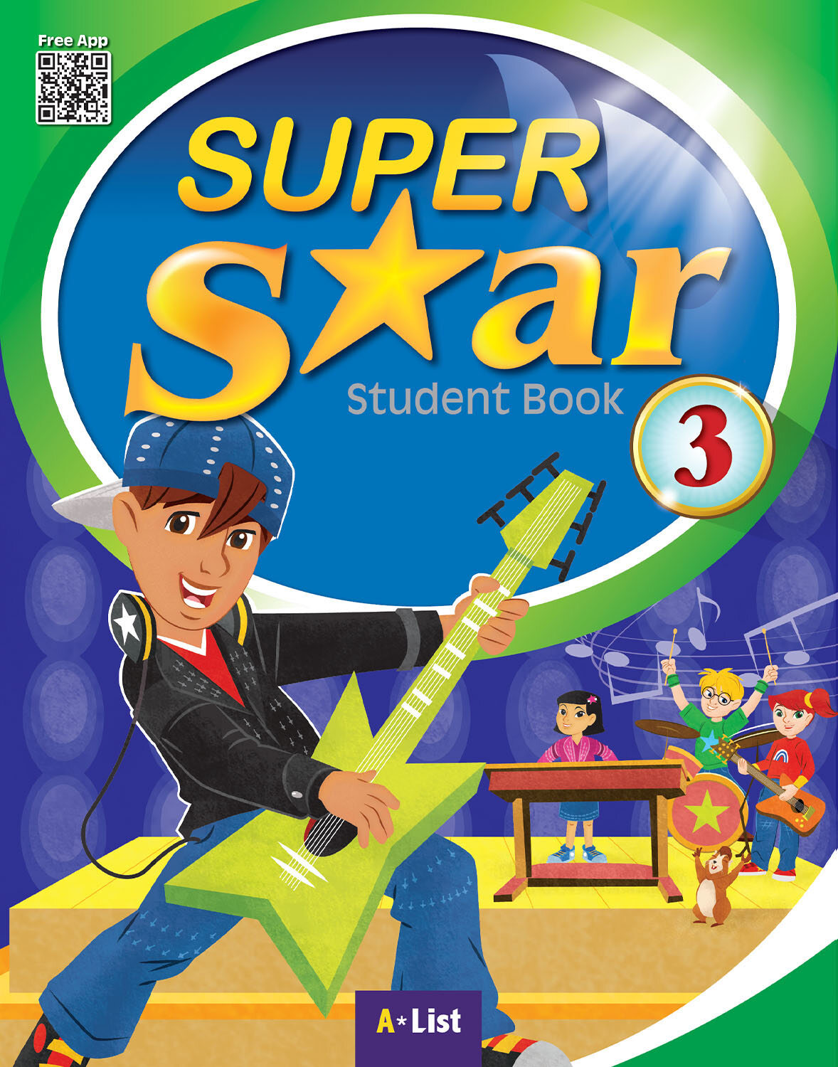 Super Star 3 : Student Book (Paperback + App)