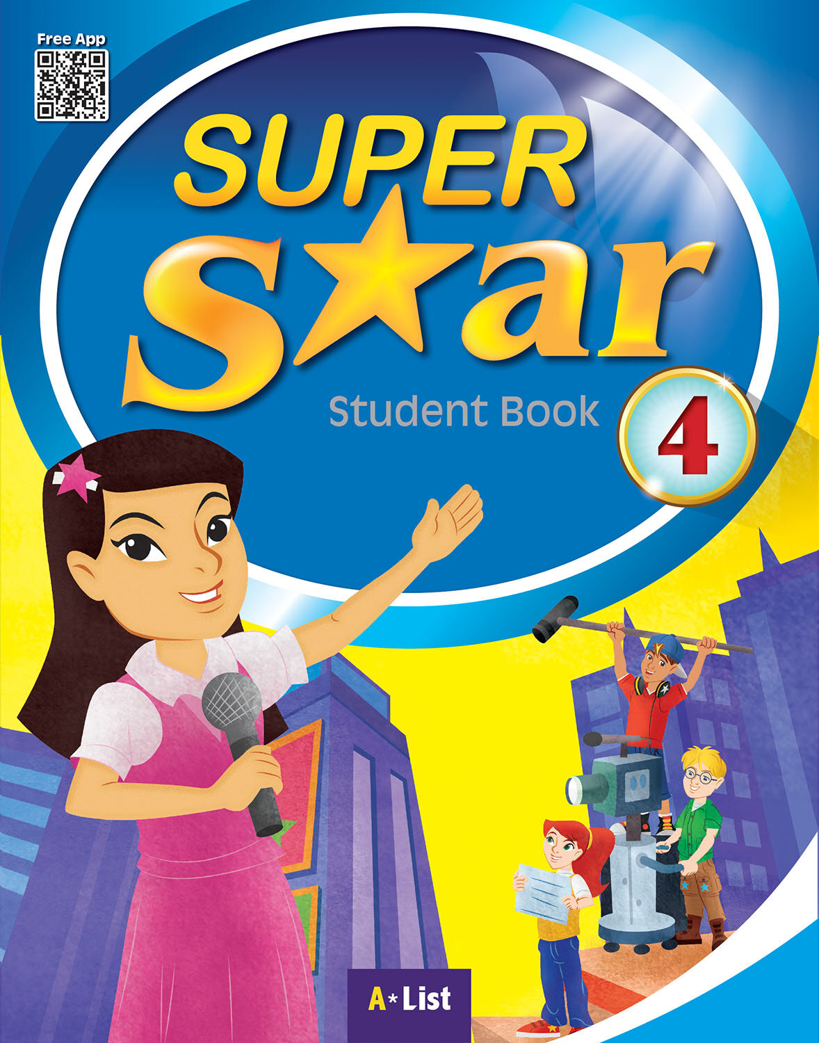 Super Star 4 : Student Book (Paperback + App)