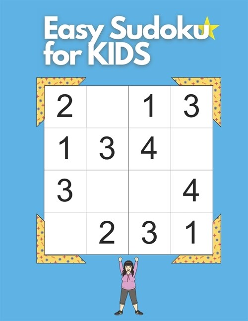 Easy Sudoku for kids (Paperback)