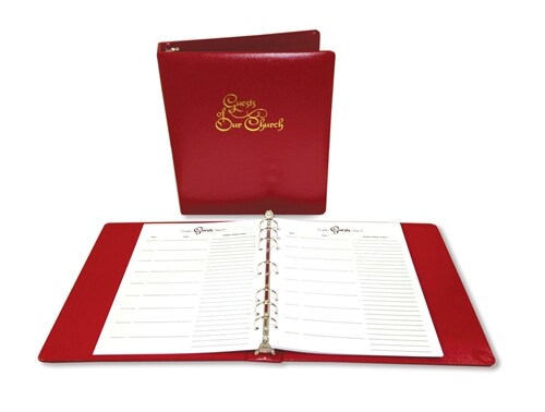 Guest of Our Church Register: 7 Ring Binder (Other)