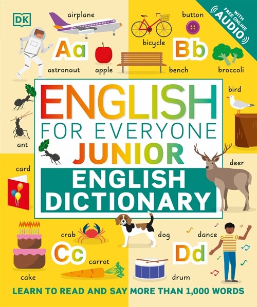 [중고] DK English for Everyone Junior : Learn to Read and Say 1,000 Words (Paperback)