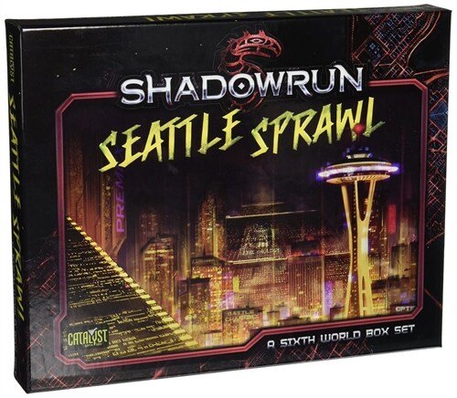 Shadowrun Seattle Box Set (Board Games)