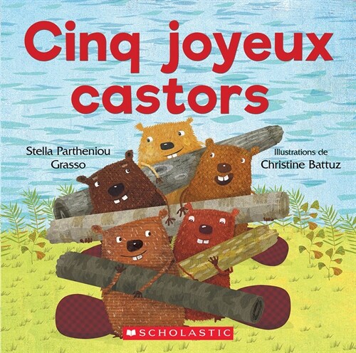 Cinq Joyeux Castors (Board Books)