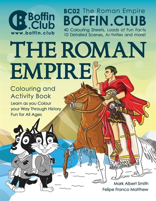 The Roman Empire Colouring and Activity Book (Paperback)