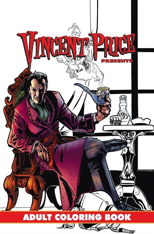 Vincent Price Presents: Adult Coloring Book (Hardcover)