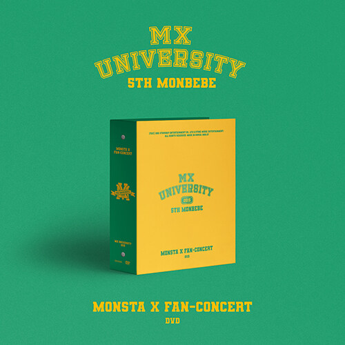 몬스타엑스 - MONSTA X 2021 FAN-CONCERT : MX UNIVERSITY [4DVD]