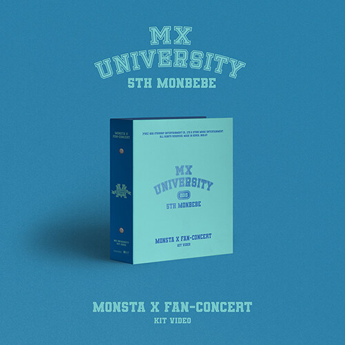 [키트 형태] 몬스타엑스 - MONSTA X 2021 FAN-CONCERT : MX UNIVERSITY [KIT VIDEO]