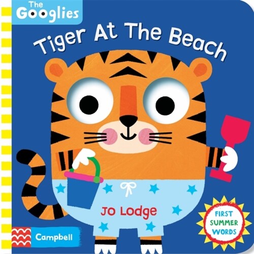 Tiger at the Beach : First Summer Words (Board Book)