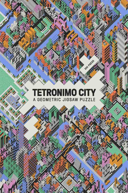 Tetromino City 300 Piece Gemoetric Jigsaw Puzzle: A Geometric Jigsaw Puzzle (Board Games)