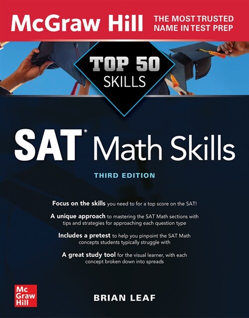Top 50 SAT Math Skills, Third Edition (Paperback, 3)