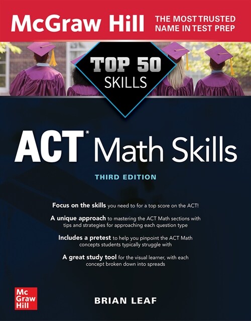 Top 50 ACT Math Skills, Third Edition (Paperback, 3)