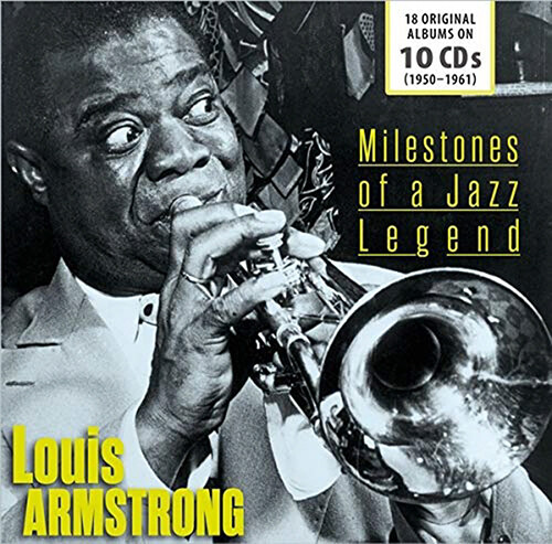 [수입] Louis Armstrong - Milestones of a Jazz Legend [10CD]