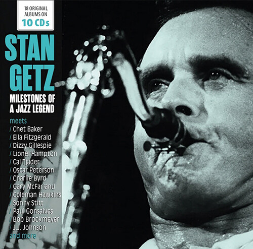 [수입] Stan Getz - Milestones of a Jazz Legend [10CD]