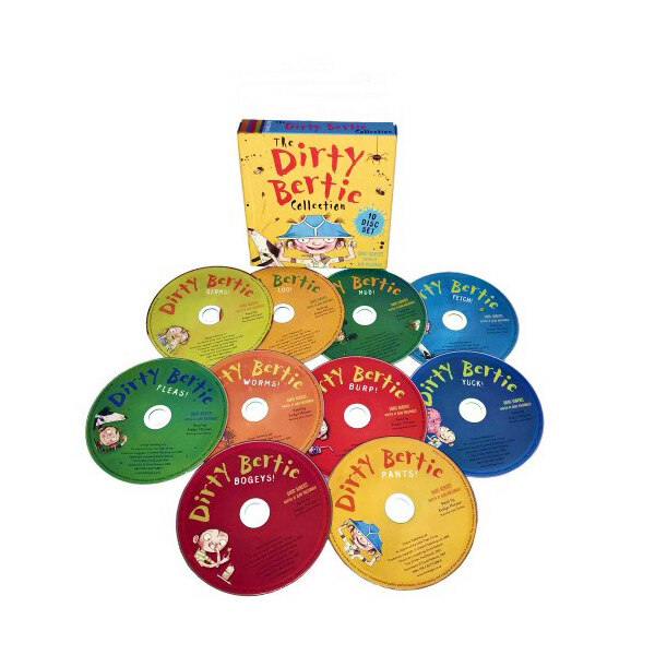 Dirty Bertie 10 Audio CD Collection (Audio CD 10장)