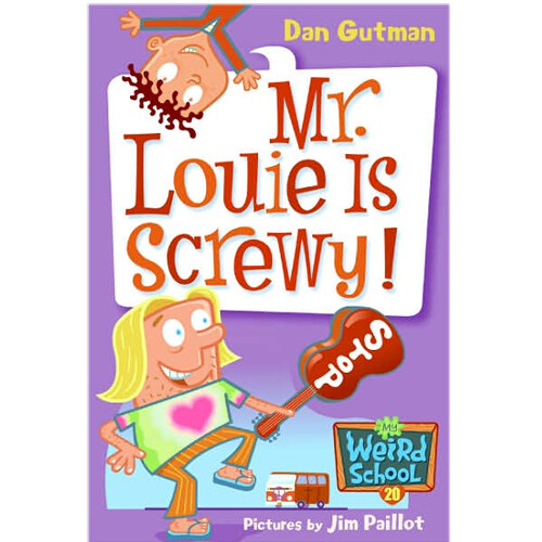 My Weird School #20 : Mr. Louie Is Screwy (Paperback + CD)