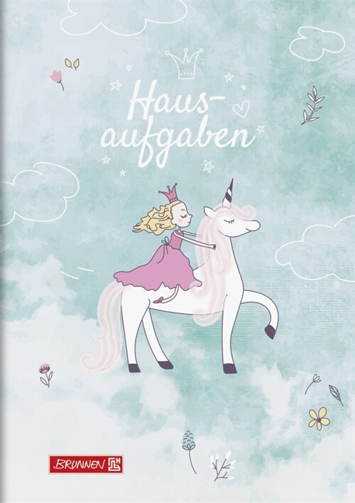 Brunnen Aufgabenheft pfiffig A5 48 BlattUnicorn Princess (Book)
