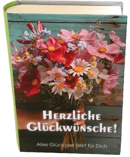 Geschenkschachtel Buch - Herzliche Gluckwunsche! (General Merchandise)