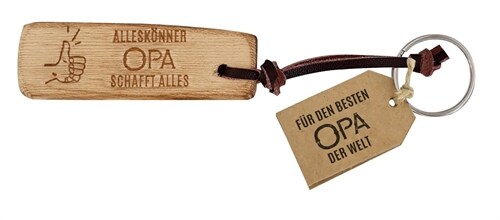 Schlusselanhanger - Alleskonner - Opa schafft alles (General Merchandise)