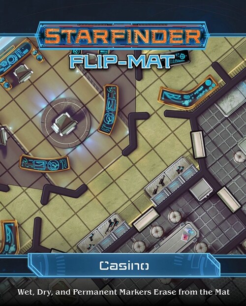 Starfinder Flip-Mat: Casino (Game)