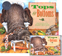 [베오영] Tops and Bottoms (Hardcover + Tape 1개) - 베스트셀링 오디오 영어동화