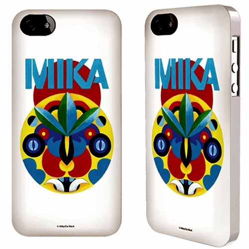 Mika - 브라바도 아이폰 5 케이스: Tribal Mask White
