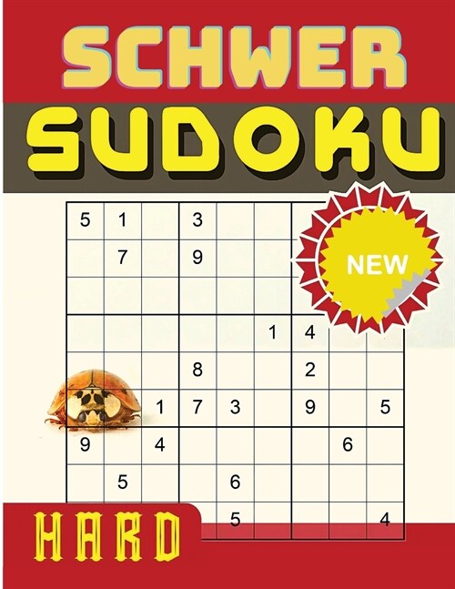Schweres Sudoku-R?selbuch f? Erwachsene (Paperback)