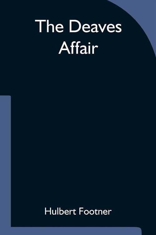 The Deaves Affair (Paperback)