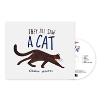 Pictory Set Pre-Step 70 : They All Saw a Cat (Paperback + Audio CD)