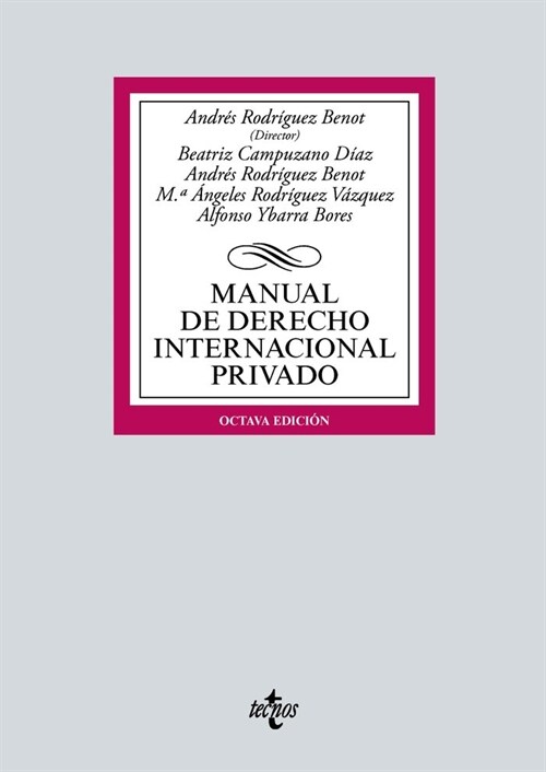 MANUAL DE DERECHO INTERNACIONAL PRIVADO (Hardcover)