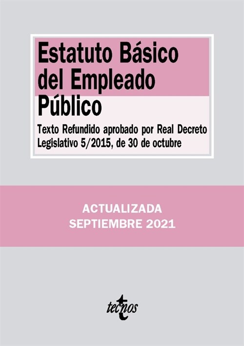 ESTATUTO BASICO DEL EMPLEADO PUBLICO (Hardcover)