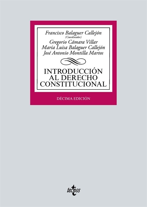 INTRODUCCION AL DERECHO CONSTITUCIONAL (Hardcover)