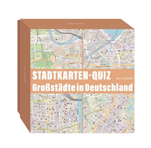 Stadtkarten-Quiz Großstadte in Deutschland (General Merchandise)