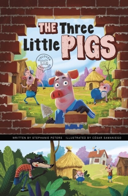 The Three Little Pigs : A Discover Graphics Fairy Tale (Hardcover)
