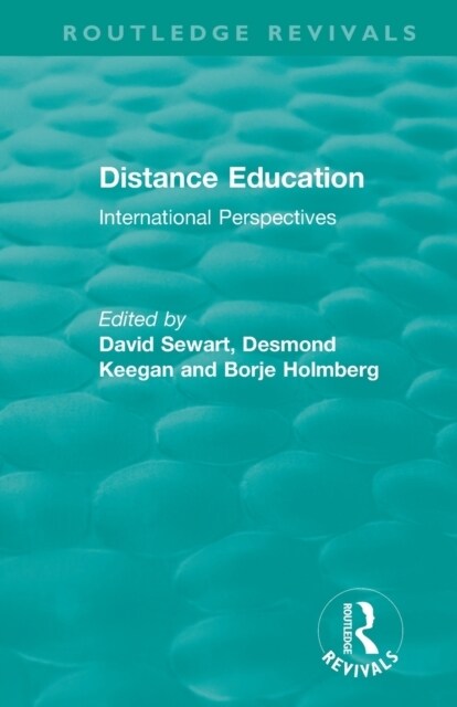 Distance Education : International Perspectives (Paperback)