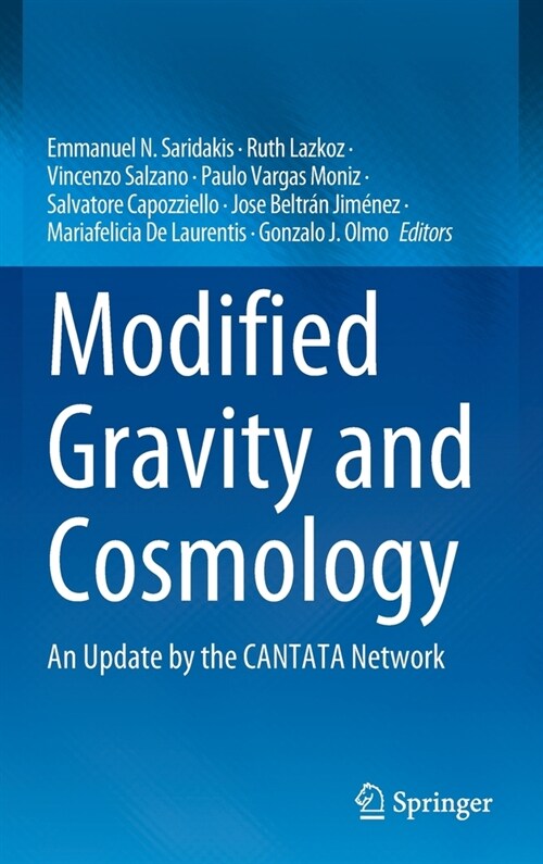 Modified Gravity and Cosmology: An Update by the Cantata Network (Hardcover, 2021)