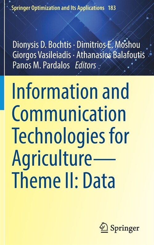 Information and Communication Technologies for Agriculture--Theme II: Data (Hardcover, 2021)