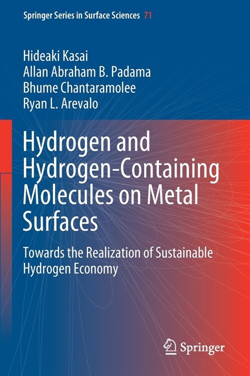 Hydrogen and Hydrogen-Containing Molecules on Metal Surfaces: Towards the Realization of Sustainable Hydrogen Economy (Paperback, 2020)