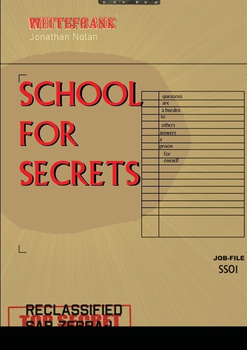 Whitefrank: School for Secrets (Paperback)